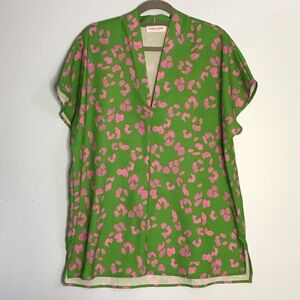 FIRST LOVE Leopard Print Top